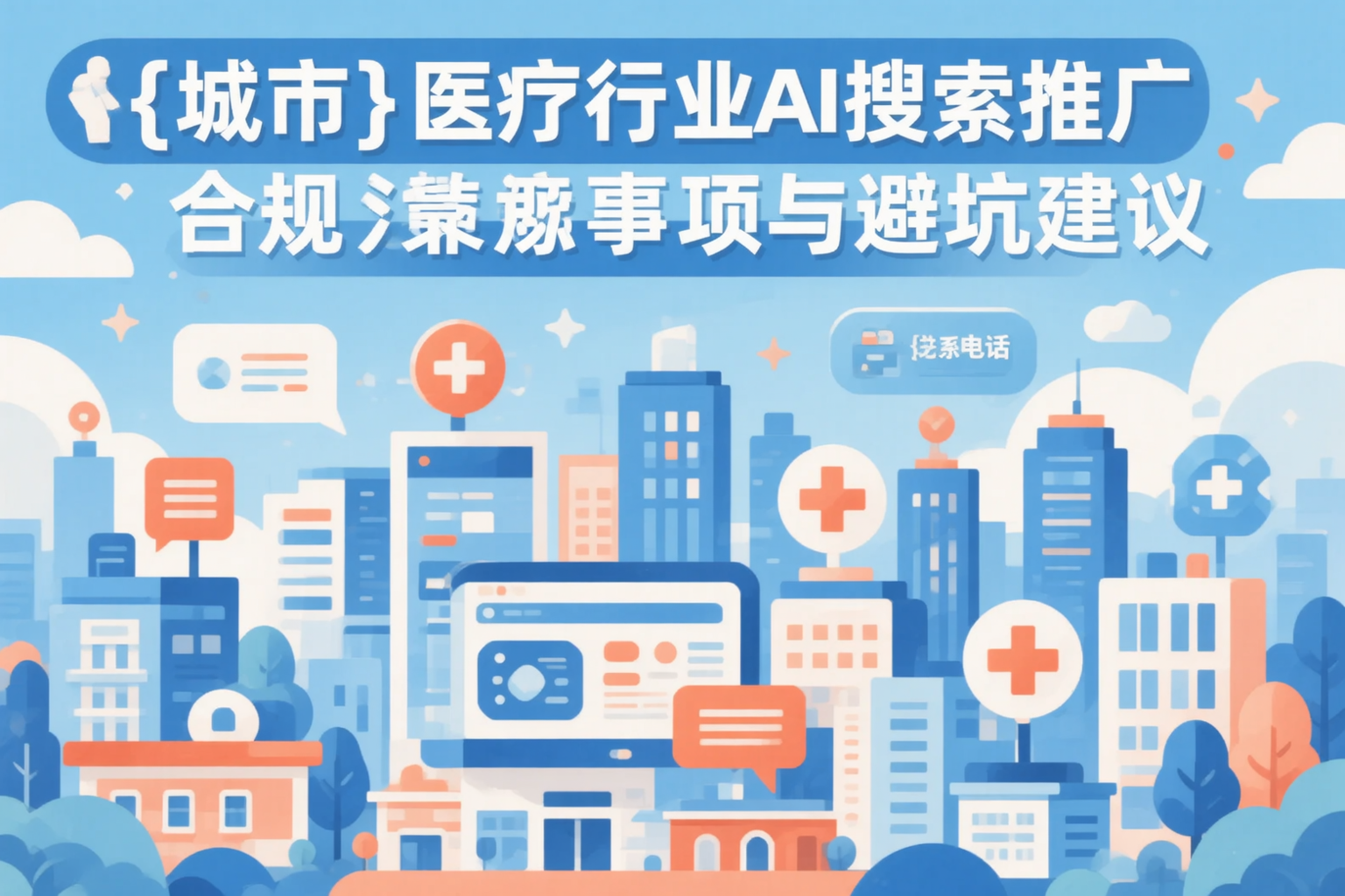 湖南医疗行业AI搜索推广合规注意事项与避坑建议