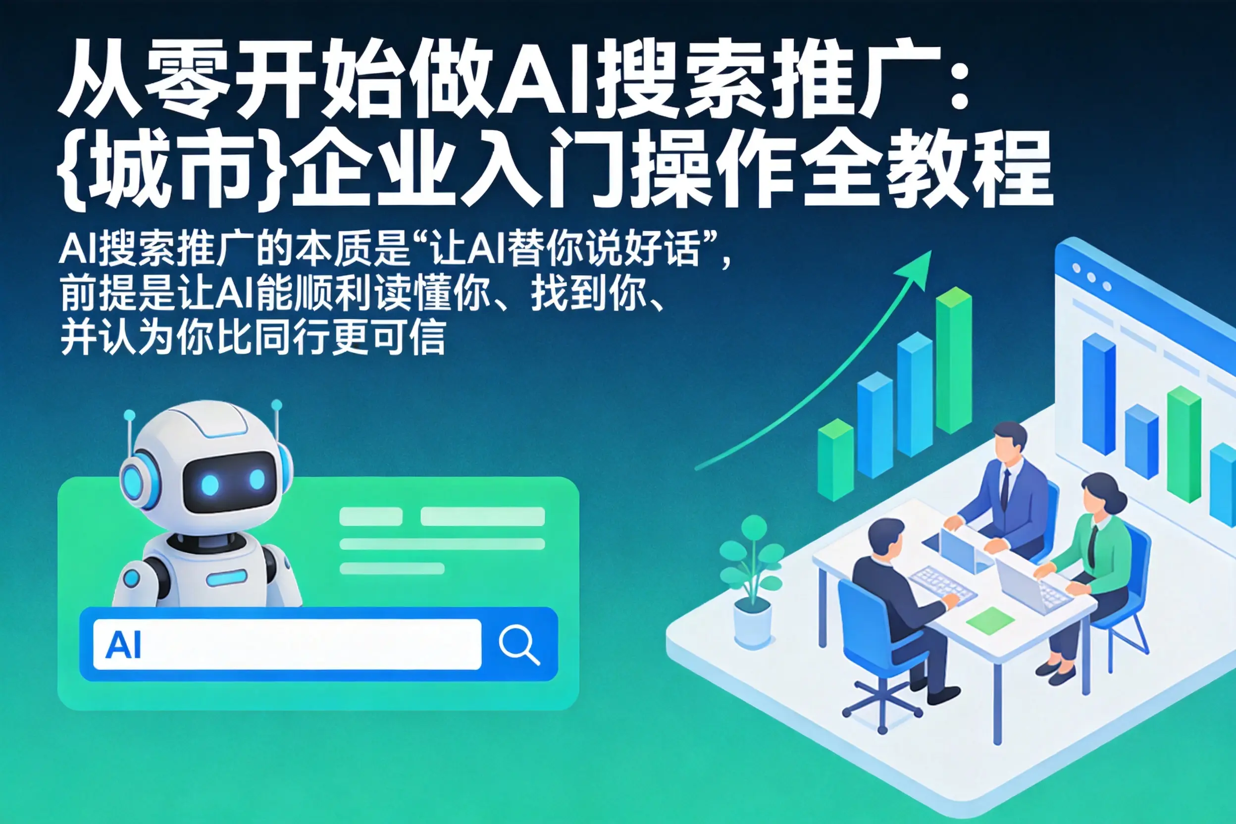 从零开始做AI搜索推广:湖南企业入门操作全教程