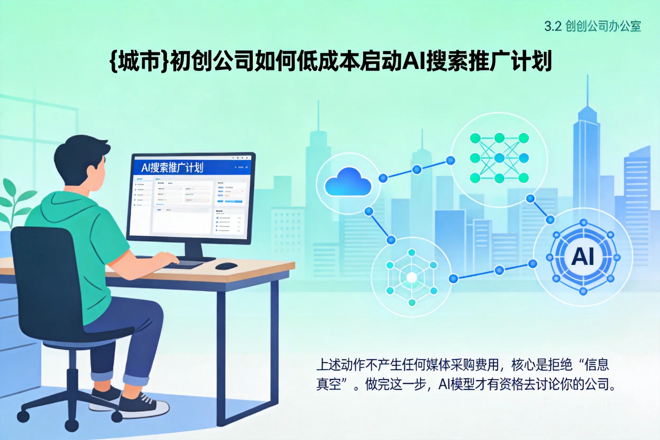 湖南初创公司如何低成本启动AI搜索推广计划