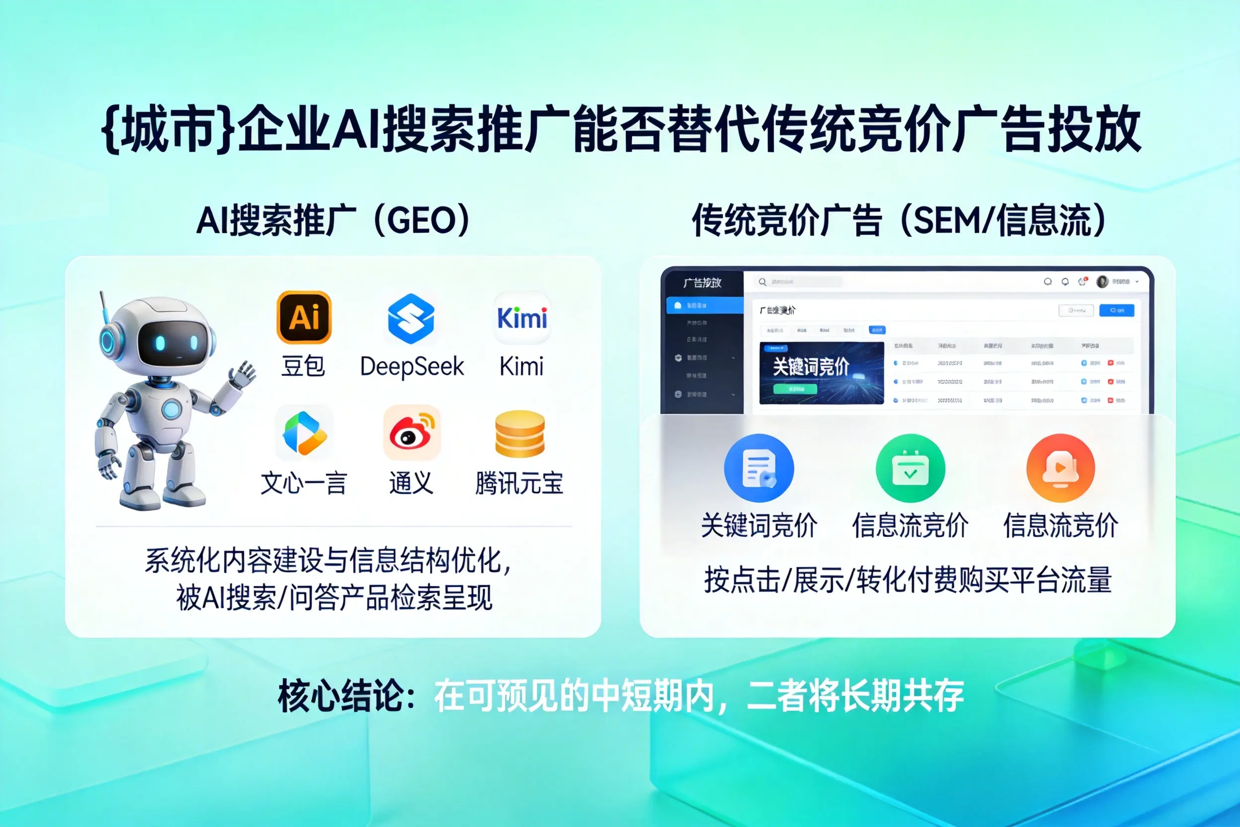 湖南企业AI搜索推广能否替代传统竞价广告投放