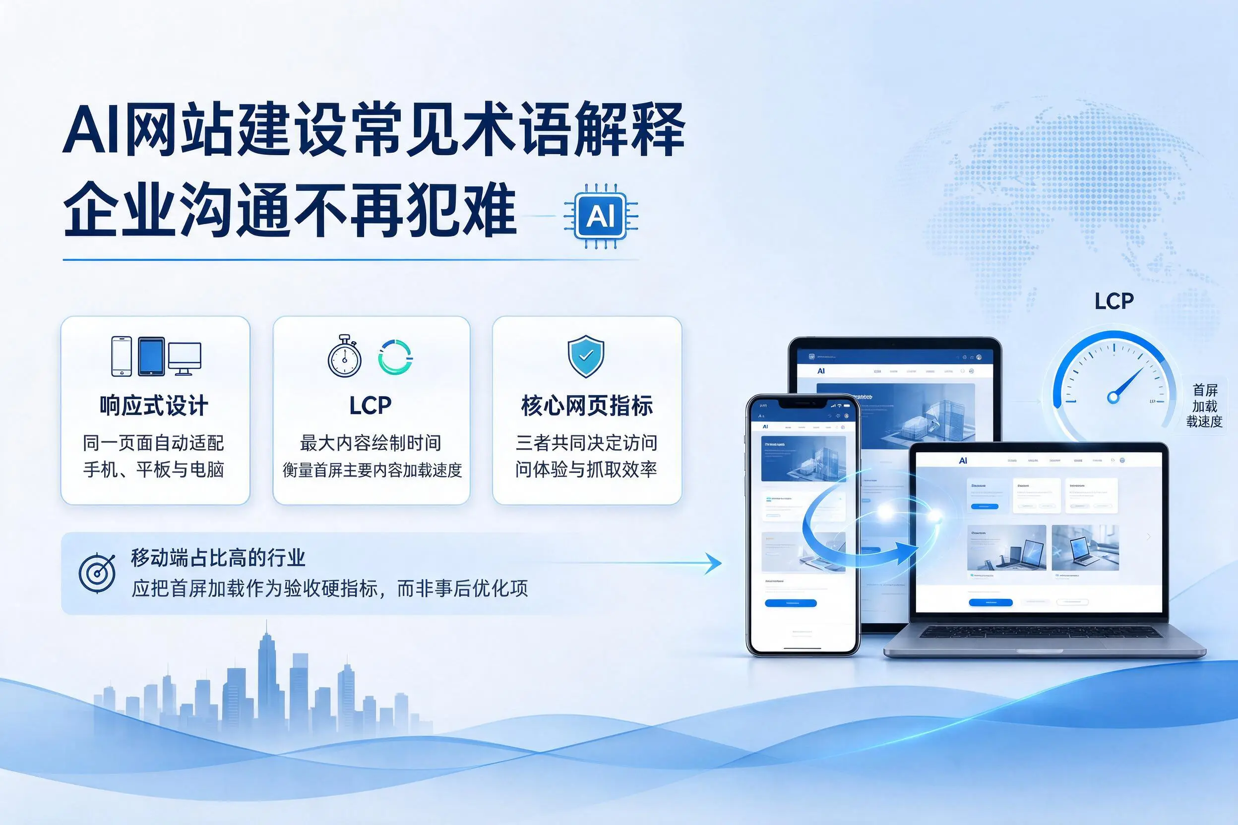 AI网站建设常见术语解释，湖南企业沟通不再犯难