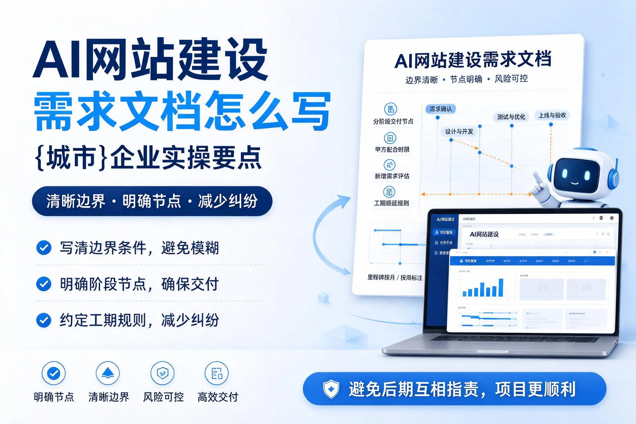 AI网站建设需求文档怎么写，湖南企业实操要点